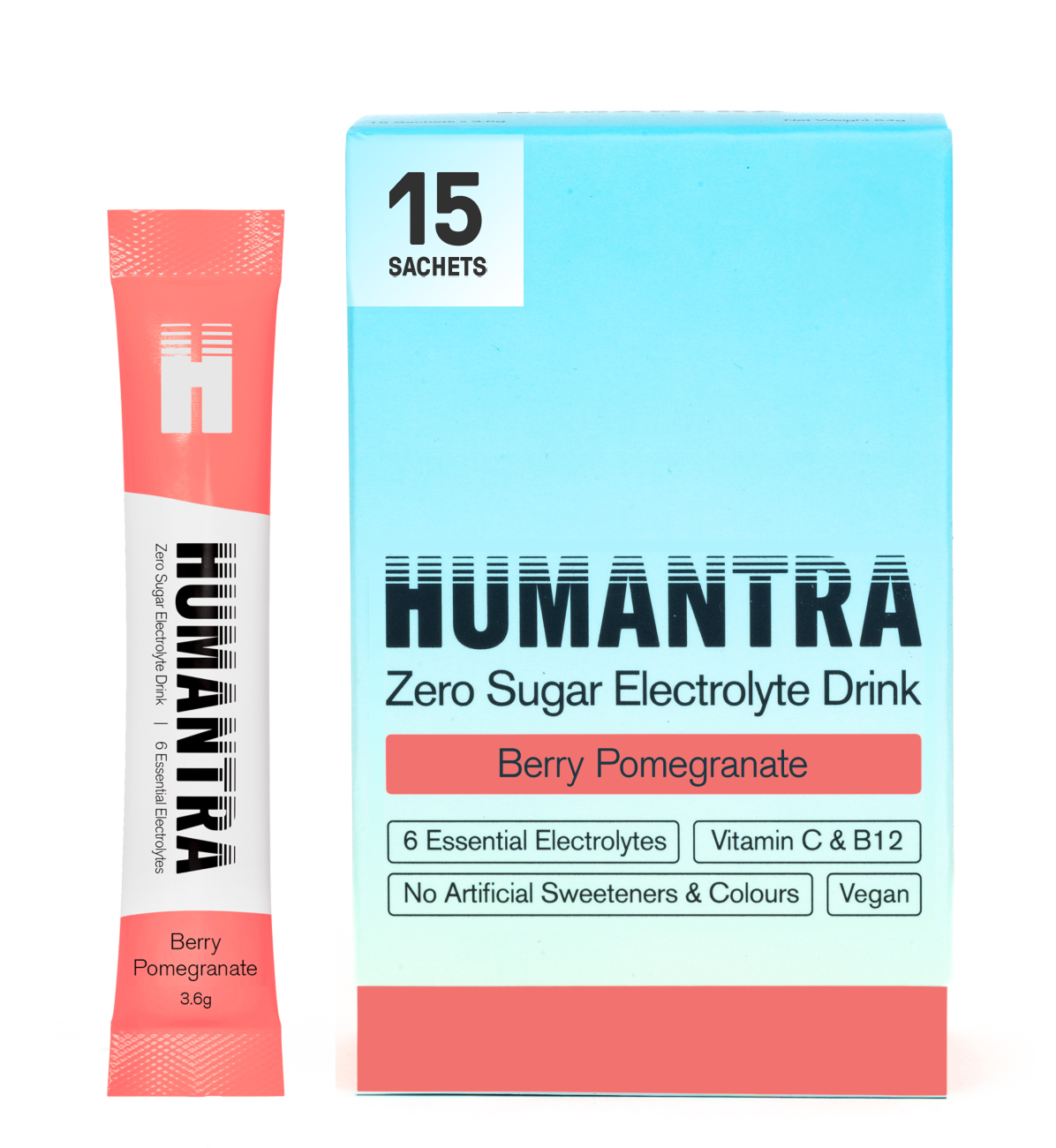 Humantra Berry Pomegranate 15-Sachet Pack