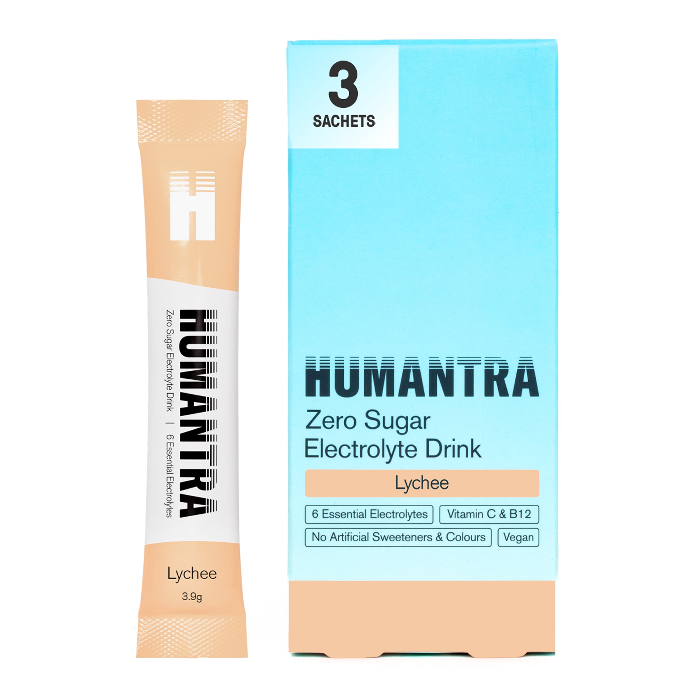 Humantra Lychee 3-Sachet Pack